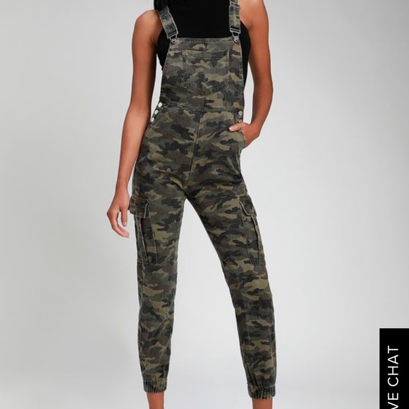 Lulus Other - Camo Overalls